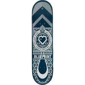 Blueprint Home Heart Planche De Skate (Bleu)