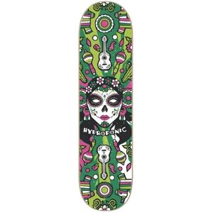 Hydroponic Mexican Skull 2.0 Planche De Skate (Green Catrina)