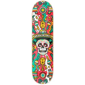 Hydroponic Mexican Skull 2.0 Planche De Skate (Red)