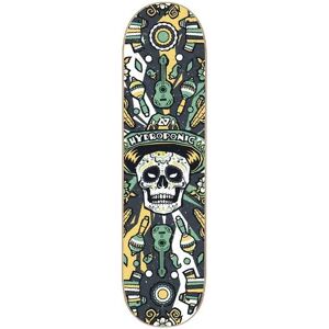 Hydroponic Mexican Skull 2.0 Planche De Skate (Black)