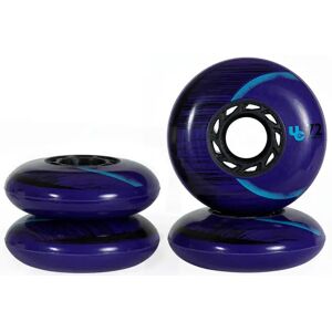 Undercover Cosmic Roller Lame Pack de 4 roues (72mm - Noir/Bleu)