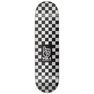 Vol.1 Checker Planche De Skate (Noir)