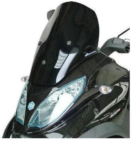 Bulle Bullster Racing 51 cm fumée grise Piaggio MP3 500 LT 11-16