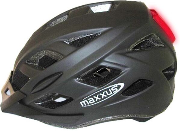 Maxxus Casque Vélo Adulte Maxxus Urban Led Noir Taille S/m