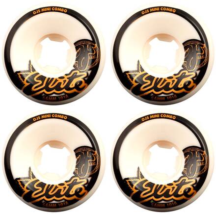 OJ's Roues Skate OJ's Elite Combo 101A 4-Pack (56mm - Blanc)