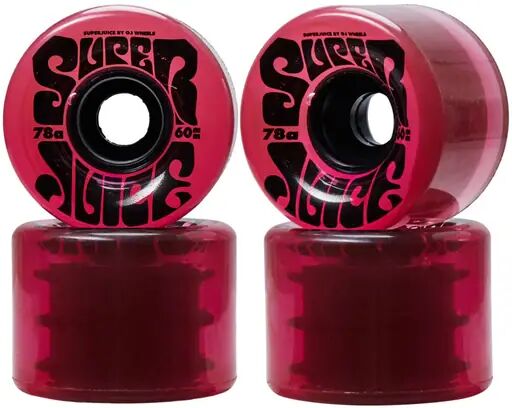 OJ's Roues Skate OJ's Super Juice 78A Pack de 4 (60mm - Rouge)