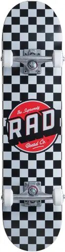 RAD Skateboards Skateboard Complet RAD Checkers (Checkers Black)