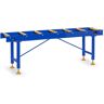 MSW Τραπέζι Roller - 400 kg - 200 cm - 7 Rollers MSW-RT-400