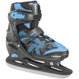 Roces Jokey Ice 3.0 - pattini da ghiaccio - bambino Black/Blue 34/37