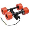 sulckcys 250 W Single Motorset voor elektrisch skateboarden, speed skateboarding uitrusting, elektrisch longboard, speed skateboarding voor volwassenen en jongeren (oranje)