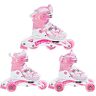 Raven 3in1 Kids Inline Skates Triskates/Rollskates Prinses Maat: 26-29 (16cm-18cm)