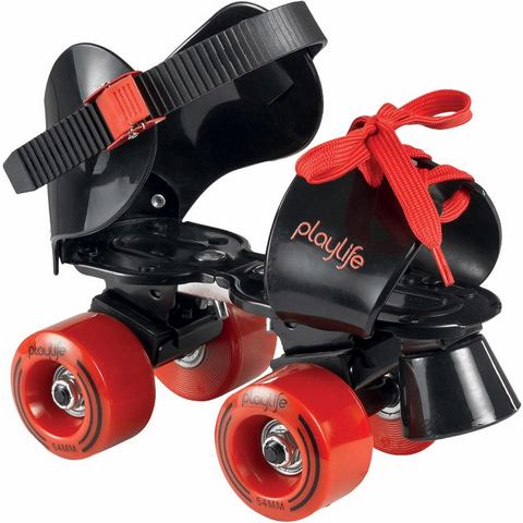 Playlife rollerskates, zwart/rood, »Sugar Kids«  - 34.99 - rood - Size: 28-37