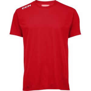 CCM Short Sleeve Essential Tee Yt 23/24, treningstrøye junior RED