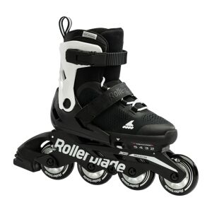 Rollerblade Microblade, inlineskøyte junior BLACK/WHITE