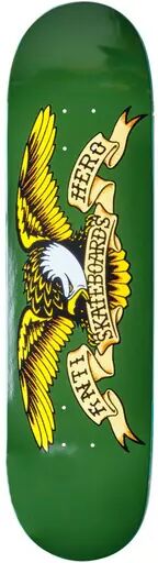 Antihero Classic Eagle Skateboard Deck (Olive)