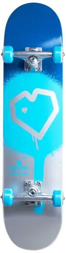 Blueprint Komplett Skateboard Blueprint Spray Heart V2 (Blå/Sølv)
