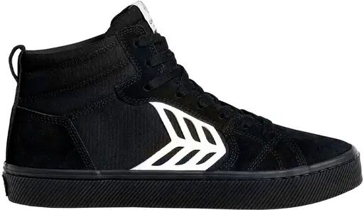 Cariuma Catiba High Pro Skate Shoes (All Black / Ivory)