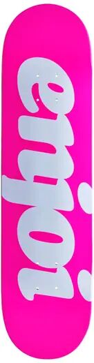 Enjoi Flocked Skateboard Deck (Rosa)