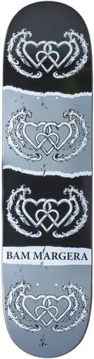 Heart Supply Bam Margera Skateboard Deck (Three Hearts)