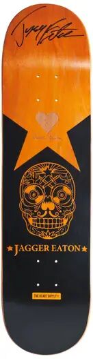 Heart Supply Jagger Eaton Signature Skateboard Deck (Oransje)