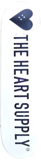 Heart Supply Strong Skateboard Deck (Hvit)