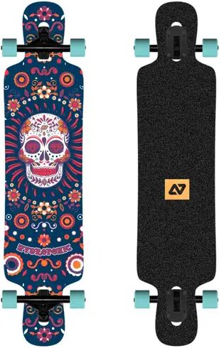 Hydroponic Komplett Longboard Hydroponic DT 3.0 (Mexican Skull Navy)