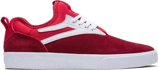 Lakai Dover Skate Shoes (Red Suede)