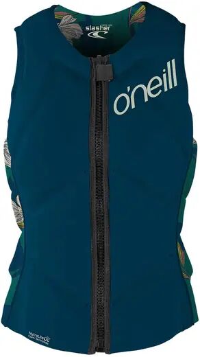 O'Neill Slasher Dame Comp Vest Frontzip (French Navy/Bridget)