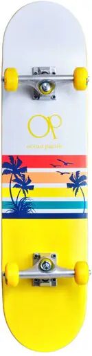 Ocean Pacific Komplett Skateboard Ocean Pacific Sunset (Gul)