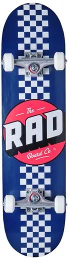 RAD Skateboards Komplett Skateboard RAD Checker Stripe (Navy)