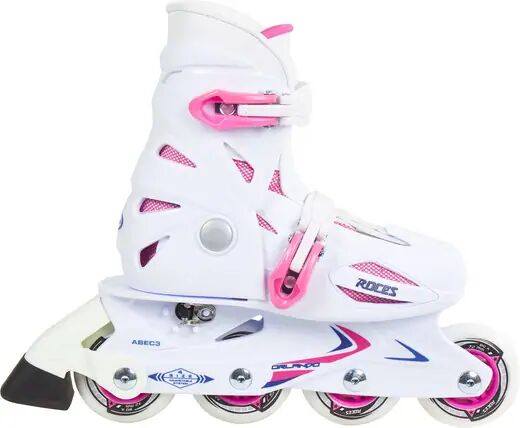 Roces Inline-Skøyter Jente Roces Orlando III (White/Pink)