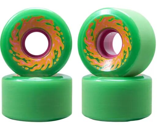 Santa Cruz Skateboards Santa Cruz Slime Balls OG Slime Hjul 4-pakning (54.5mm - Grønn/Rosa)