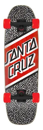 Santa Cruz Skateboards Komplett Cruiser Board Santa Cruz Street (Amoeba)