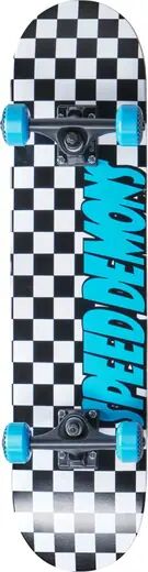 Speed Demons Komplett Skateboard Speed Demons Checkers (Checkers Blue)