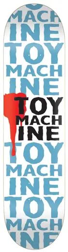 Toy Machine New Blood Skateboard Deck (New Blood Blue)