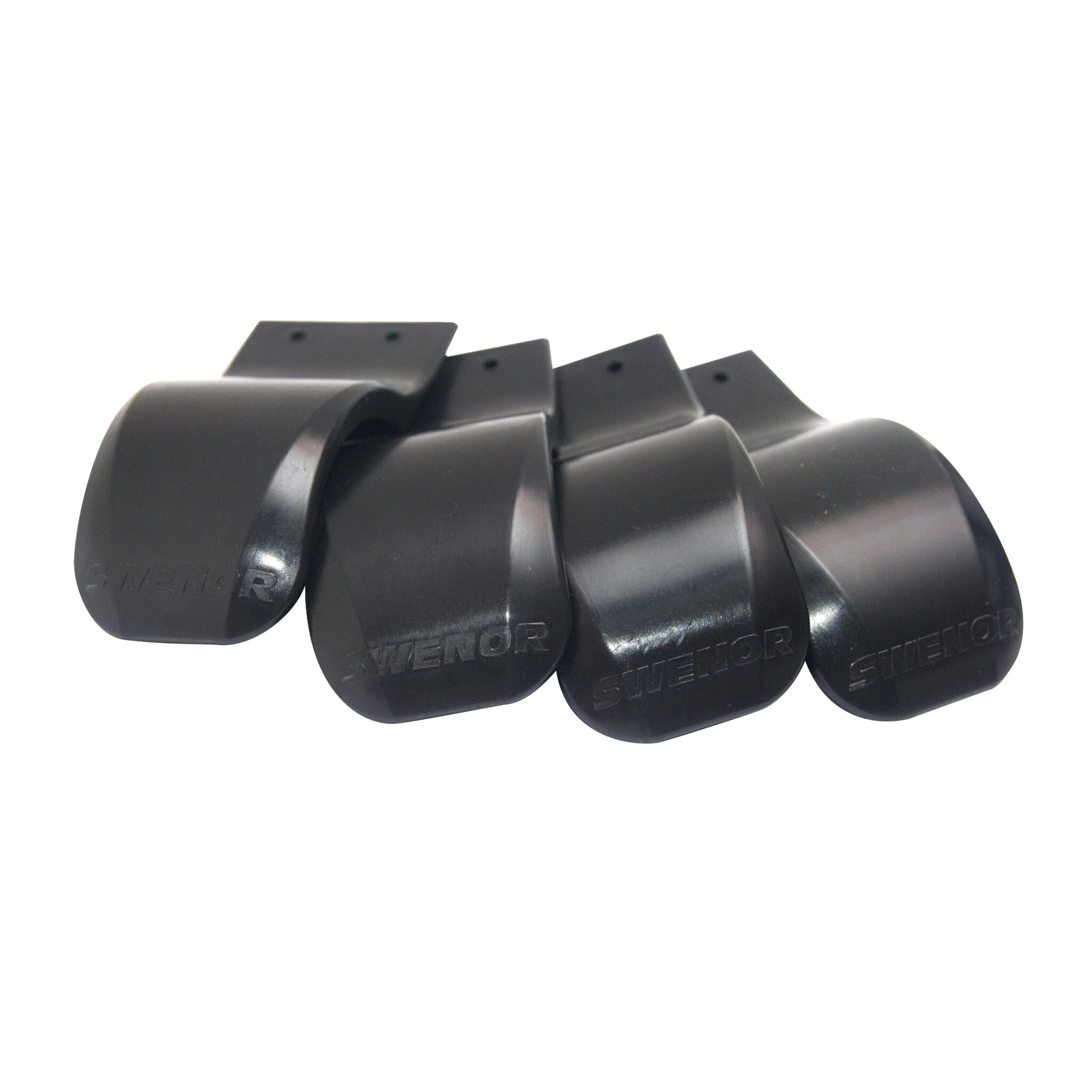 Swenor Fender Swenor Fibreglass 4pcs 21, rulleskiskjermer, 4 stk. STD BLACK