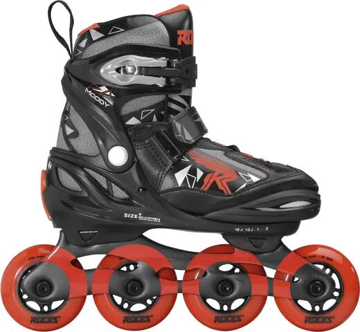 Roces Moody TIF Rolki inline dla dzieci (Black/Sport Red)