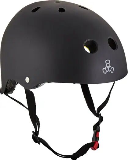 Triple Eight Kask Triple Eight Dual Certified MiPS Skate (Czarny)