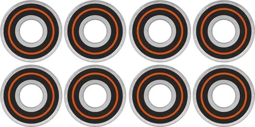 Bronson Bearings Bronson Ceramic Pacote de 8 (Preto)