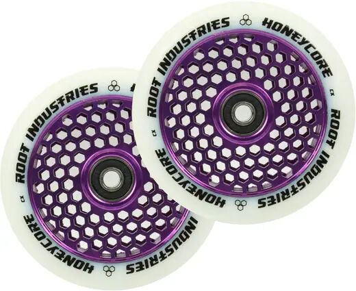 Root Industries Rodas Trotinete Freestyle Root Honeycore White 110mm 2-pack (110mm - Roxo)