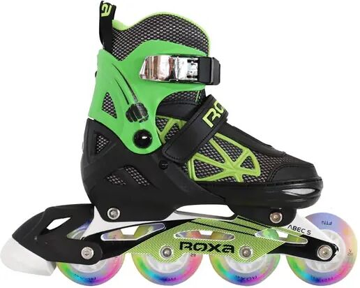 Roxa Kids Inline Skates Roxa Punch Light up Alu (Preto)