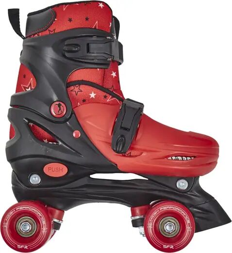 SFR Nebula Patins 4 Rodas Ajustáveis de Criança (Vermelho)