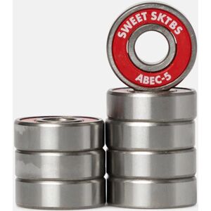 SWEET SKTBS Kullager - ABEC 5 Unisex One size Svart