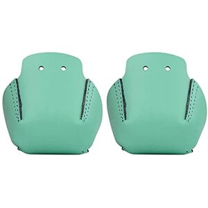 Micvtve 1 Pair Roller Skates Toe Cap Guards Protectors PU Roller Skate Cap with 4 Holes Toe Cap Guard Protectors Green