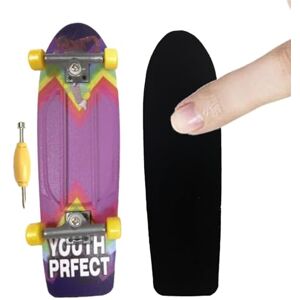 Kixolazr Finger Boards Non-slip Creative Mini Skateboard Educational Toys, Durable Finger Skateboards for Kids, Professional Adults and Kids Starter