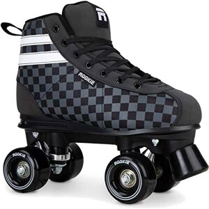 ROOKIE Rollerskates Roller Skates, Youth Unisex, Checker (Multicoloured), 33