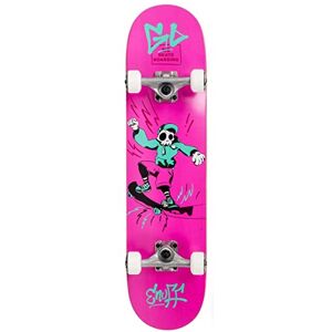 Enuff Skateboards Enuff Skully Complete Skateboard (7.75" x 31.5", Pink)