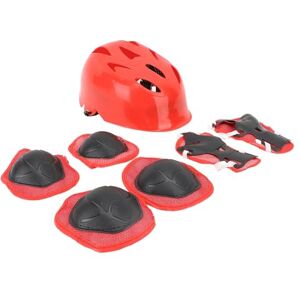 Changor Kids Bike Helmet Set, Durable IDs Sports Protective Helmet Adjustable Lightweight Reliable Versatile Equipment for Roller Skating