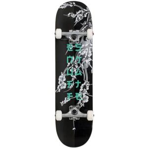 Enuff Skateboards Cherry Blossom Complete Skateboard Adult Unisex Black/Black (Black), 8 x 32 Inch