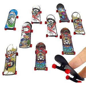 Monozoz Toy Skateboard Finger Novelty Skate Boards Finger Skateboard Starter Kit Finger Sports Party Favors Novelty Toy Gift For Kids Finger Toys Set